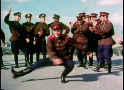 Танец яблочко