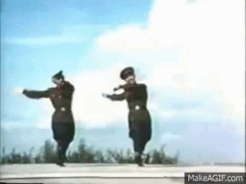 Танец двух солдат
