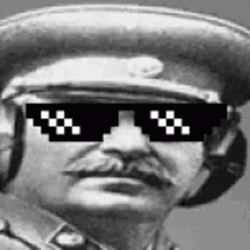 Сталин в темных очках